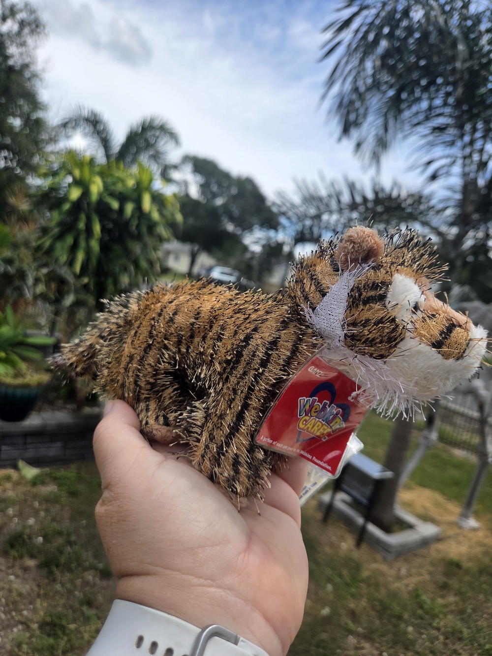 Webkinz Lil' Kinz Tiger HS032 New with Sealed Tag and Unused Code